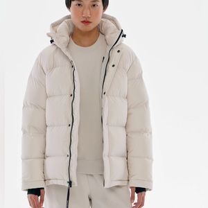 White Aritzia Superpuff Original